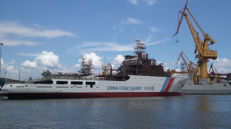 New Chinese Coast Guard Builds Fleet